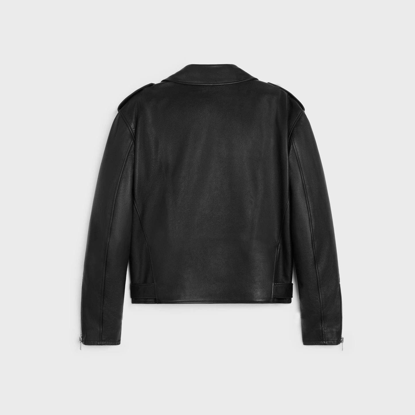 Timeless Black Leather Moto Jacket - The Ultimate Statement Piece for Bikers