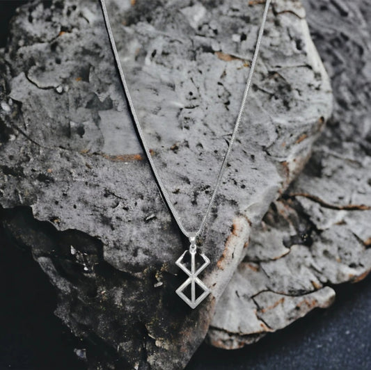HEFNEX Berserk Sigil Pendant – Bound by Fate, Forged in Darkness
