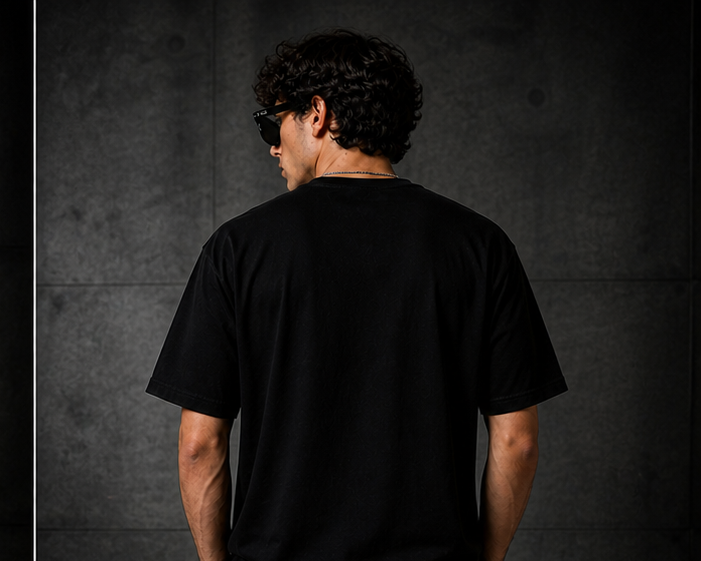 HEFNEX Men’s Casual Printed T-Shirt – Flirting Quote Design | Regular Fit Black Tee