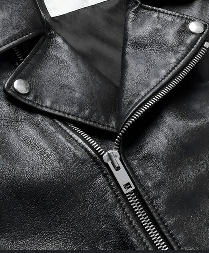 HEFNEX Dark Chaos | Limited Joker Backprint Biker Jacket